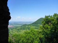 Blick Von Der Ruine Rauber