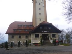 Das Wanderheim des schwäbischen Albvereins auf dem Roßberg