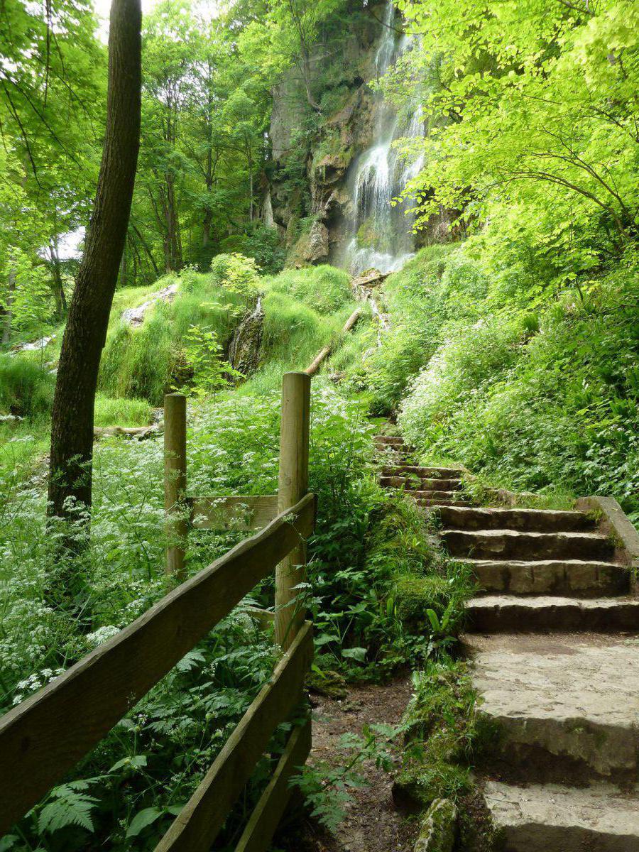 Trail zum Wasserfall
