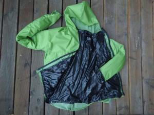 Unibody rain jacket