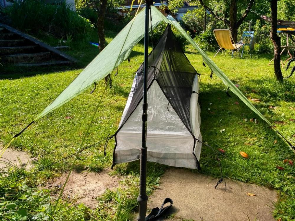MLD Monk Tarp + HMG Echo 1 Insert Ausrüstung Ultraleicht Trekking