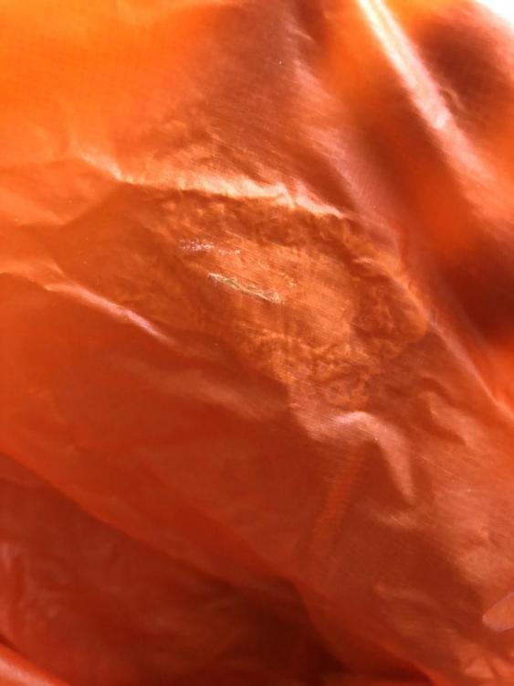 Reparierte Scheuerstelle